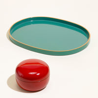 Lacquer Candy Box + Tea Tray