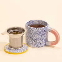 Salamat Ceramics x Three Gems Tea Infuser Mug