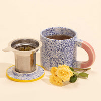 Salamat Ceramics x Three Gems Tea Infuser Mug