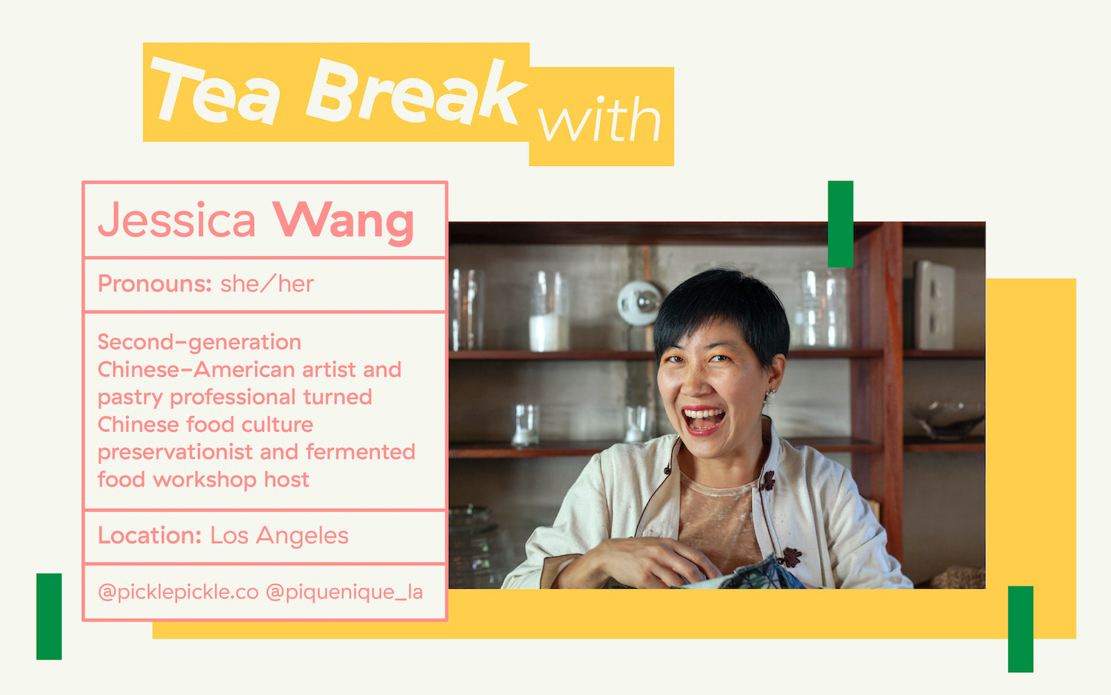 Three Gems Tea Break with: Jessica Wang, Fermentation Educator + Chine