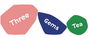 Three Gems Tea gem logo