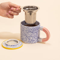 Salamat Ceramics x Three Gems Tea Infuser Mug